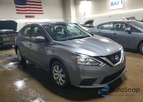 2016 Nissan Sentra S из США, поврежденный, VIN 3N1AB7AP1GY243287